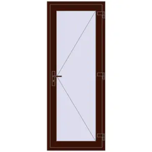 Cumpără Uși de interior 800x2050 mm REHAU BASE 60 TERRACE (Т94)