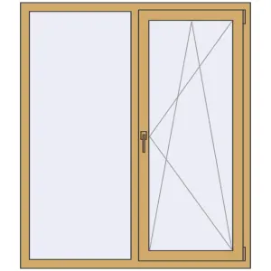 Cumpără Ferestre 1300x1500 mm ALU LIGHT A