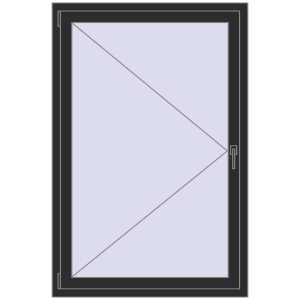 Cumpără Ferestre 1000x1500 mm BASE REHAU EURO 60