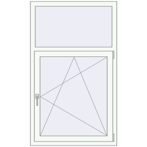 Buy Tilt-and-Turn 900x1500 mm KORSA BRILLANT DESIGN