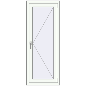 Cumpără Ferestre 570x1420 mm ALU STANDARD 72
