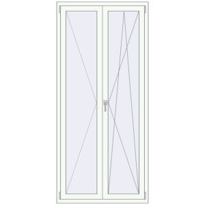 Buy Tilt-and-Turn 1000x2200 mm KORSA OPTIMUM REHAU EURO 70