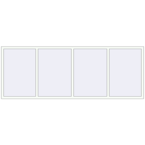 Buy Tilt-and-Turn 3000x1100 mm KORSA OPTIMUM REHAU EURO 70