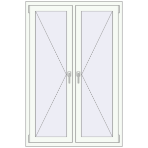 Buy Tilt-and-Turn 1000x1500 mm KORSA ENERGY-SAVING REHAU SYNEGO MD
