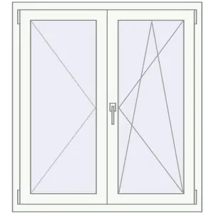 Cumpără Ferestre 1050x1160 mm OPTIMUM REHAU EURO 70