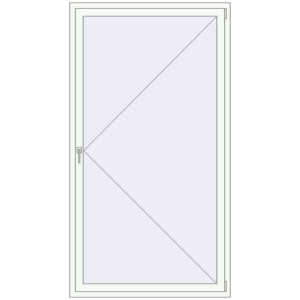 Buy Tilt-and-Turn 1200x2200 mm KORSA ENERGY-SAVING REHAU SYNEGO MD