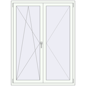Buy Tilt-and-Turn 1250x1650 mm KORSA OPTIMUM REHAU EURO 70