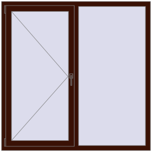 Cumpără Ferestre 1500x1500 mm BASE REHAU EURO 60