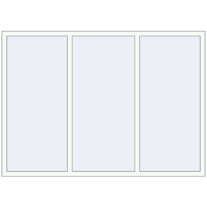 Buy Tilt-and-Turn 2100x1500 mm REHAU OPTIMUM EURO-DESIGN 70 RAL 9016 Traffic white two-sided