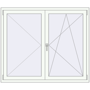 Buy Tilt-and-Turn 1460x1235 mm KORSA ENERGY-SAVING REHAU SYNEGO MD