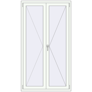 Buy Tilt-and-Turn 1020x1840 mm KORSA ENERGY-SAVING REHAU SYNEGO MD