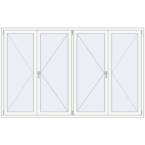 Acheter Fenêtres 2460x1550 mm REHAU Euro 70
