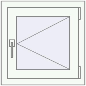 Cumpără Ferestre 600x600 mm BASE REHAU EURO 60