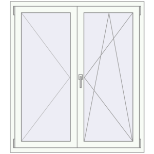 Buy Tilt-and-Turn 1200x1360 mm KORSA ENERGY-SAVING REHAU SYNEGO MD