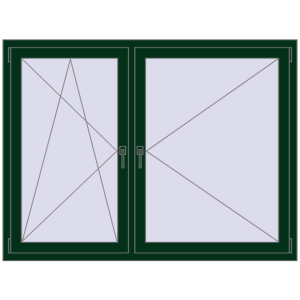 In den Warenkorb Kipp und Drehfenster 1600x1200 mm REHAU  BRILLANT