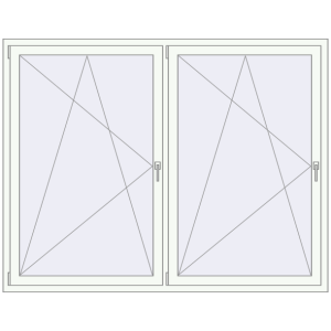 Kaufen Kipp und Drehfenster 2000x1560 mm REHAU SYNEGO MD 80