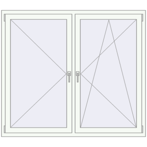 Buy Tilt-and-Turn 1600x1400 mm KORSA ENERGY-SAVING REHAU SYNEGO MD