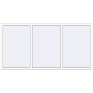 Buy Tilt-and-Turn 2400x1200 mm KORSA BRILLANT DESIGN