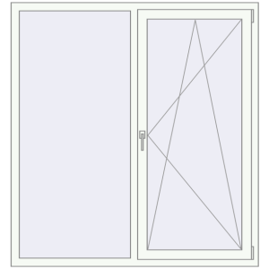 Купити Вікна 1500x1600 мм REHAU EURO 70