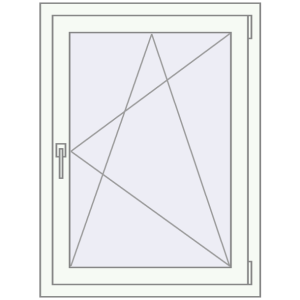 Buy Tilt-and-Turn 750x980 mm KORSA ENERGY-SAVING REHAU SYNEGO MD