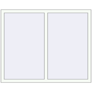 Cumpără Ferestre 1400x1130 mm BASE REHAU EURO 60
