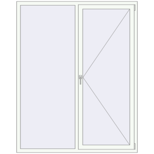 Buy Tilt-and-Turn 1600x2000 mm KORSA OPTIMUM REHAU EURO 70