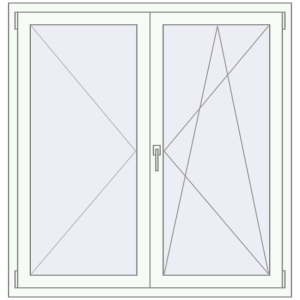 Buy Tilt-and-Turn 1250x1370 mm KORSA ENERGY-SAVING REHAU SYNEGO MD