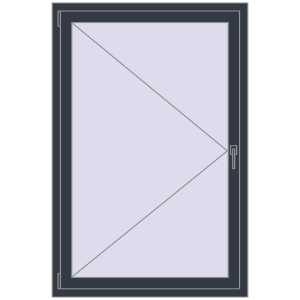 Cumpără Ferestre 1000x1500 mm BASE REHAU EURO 60