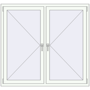 Buy Tilt-and-Turn 1470x1360 mm KORSA ENERGY-SAVING REHAU SYNEGO MD