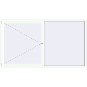 Acheter Fenêtres 2700x1500 mm REHAU Euro 70