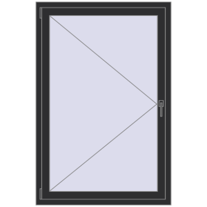 Cumpără Ferestre 1000x1500 mm BASE REHAU EURO 60