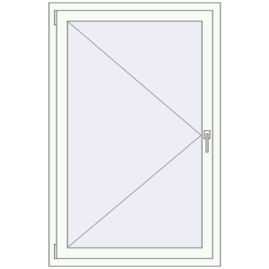 In den Warenkorb Kipp und Drehfenster 900x1400 mm REHAU EURO70