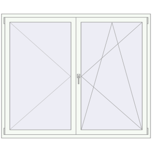 In den Warenkorb Kipp und Drehfenster 1800x1500 mm REHAU SYNEGO MD 80