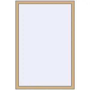 Buy Tilt-and-Turn 1000x1500 mm ALU STANDARD 72 RAL 1001 Beige two-sided
