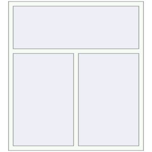 Buy Tilt-and-Turn 1450x1600 mm KORSA OPTIMUM REHAU EURO 70 RAL 9016 Traffic white two-sided
