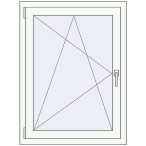 In den Warenkorb Kipp und Drehfenster 800x1000 mm REHAU EURO70