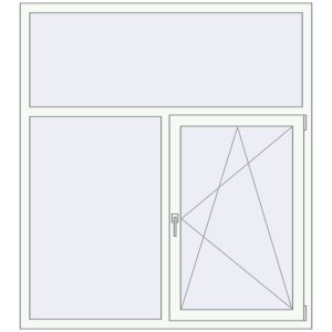 Buy Tilt-and-Turn 1525x1700 mm KORSA OPTIMUM REHAU EURO 70