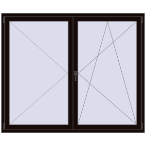 Buy Tilt-and-Turn 1800x1500 mm KORSA ENERGY-SAVING REHAU SYNEGO MD