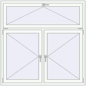 Acheter Fenêtres 1500x1500 mm REHAU Euro-Design 60