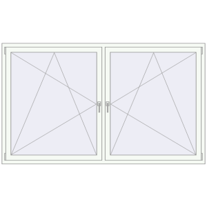Buy Tilt-and-Turn 2270x1350 mm KORSA ENERGY-SAVING REHAU SYNEGO MD