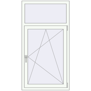 Buy Tilt-and-Turn 800x1500 mm KORSA BRILLANT DESIGN