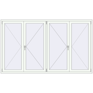 Acheter Fenêtres 2460x1450 mm REHAU Euro 70