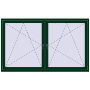 In den Warenkorb Kipp und Drehfenster 2000x1200 mm REHAU EURO70