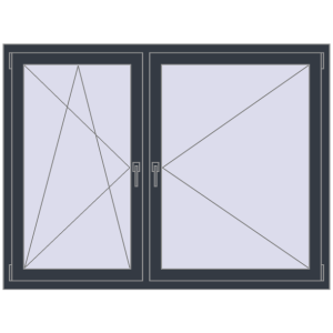 In den Warenkorb Kipp und Drehfenster 1600x1200 mm REHAU  BRILLANT