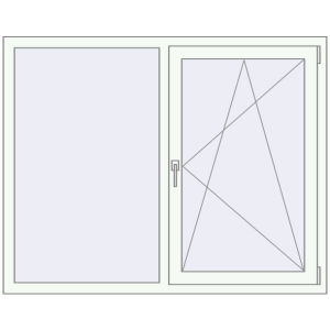 Cumpără Ferestre 1460x1160 mm OPTIMUM REHAU EURO 70