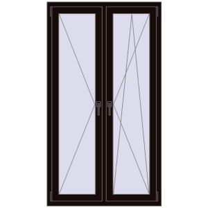 Buy Tilt-and-Turn 980x1750 mm KORSA OPTIMUM REHAU EURO 70