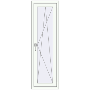 Buy Tilt-and-Turn 530x1533 mm KORSA ENERGY-SAVING REHAU SYNEGO MD