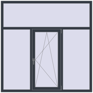 Cumpără Ferestre 1800x1800 mm REHAU BRILLANT DESIGN