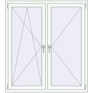 Acheter Fenêtres 1300x1500 mm REHAU Euro-Design 60
