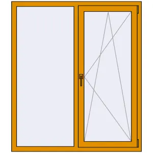 Cumpără Ferestre 1300x1500 mm ALU LIGHT A